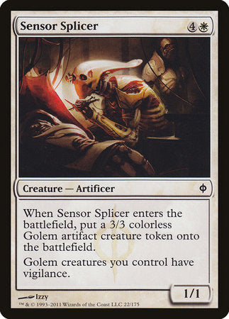 Sensor Splicer [New Phyrexia] | Exor Games Truro