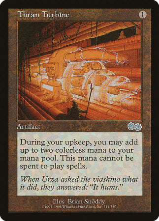 Thran Turbine [Urza's Saga] | Exor Games Truro