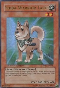 Shiba-Warrior Taro [YAP1-EN008] Ultra Rare | Exor Games Truro