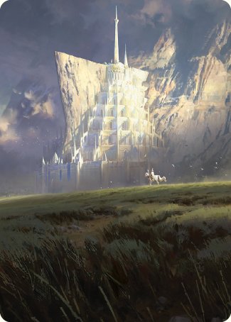 Minas Tirith Art Card [The Lord of the Rings: Tales of Middle-earth Art Series] | Exor Games Truro