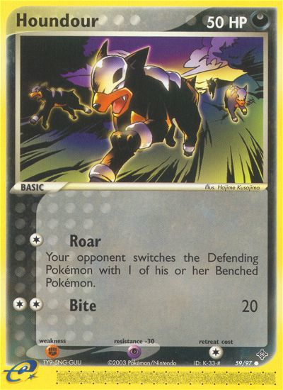 Houndour (59/97) [EX: Dragon] | Exor Games Truro