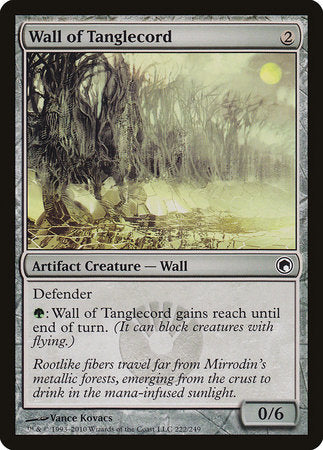 Wall of Tanglecord [Scars of Mirrodin] | Exor Games Truro