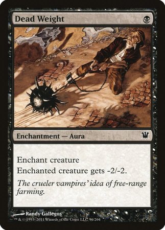 Dead Weight [Innistrad] | Exor Games Truro