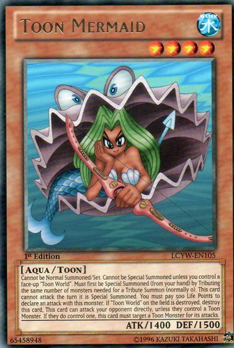 Toon Mermaid [LCYW-EN105] Rare | Exor Games Truro