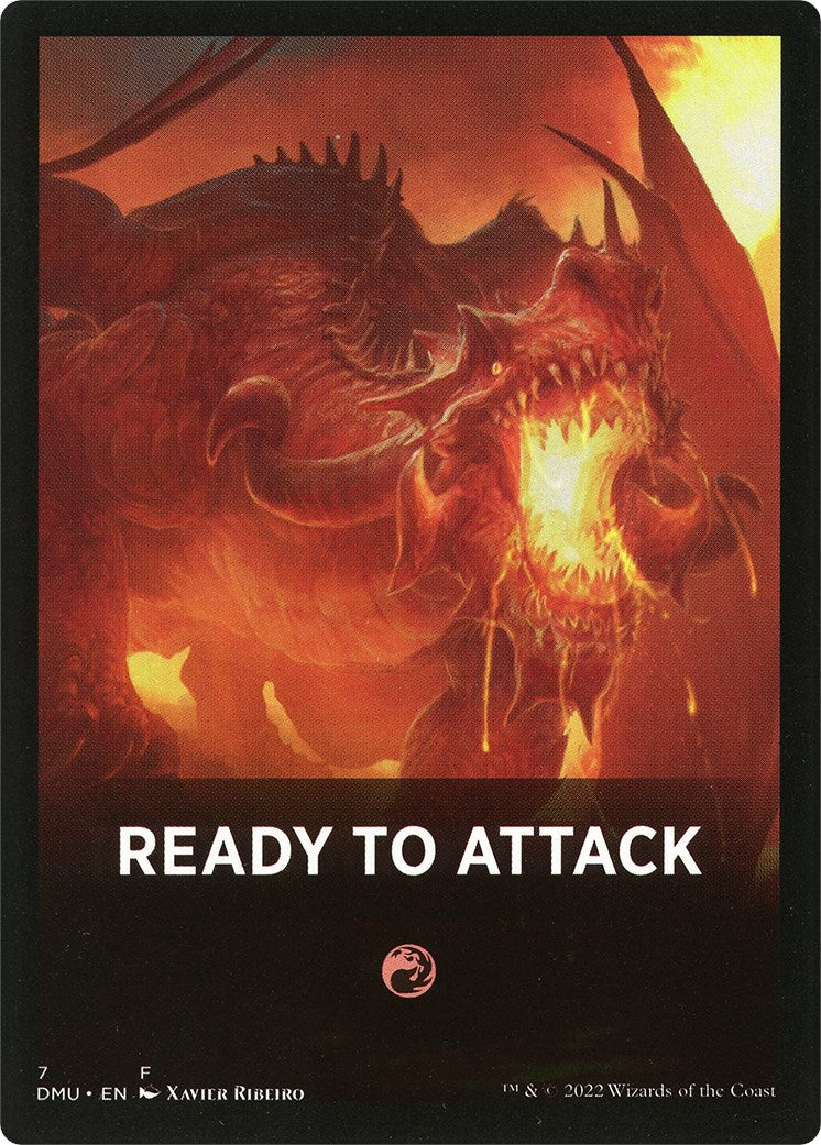 Ready to Attack Theme Card [Dominaria United Tokens] | Exor Games Truro