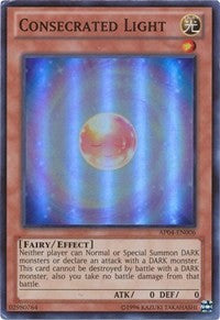 Consecrated Light [AP04-EN006] Super Rare | Exor Games Truro