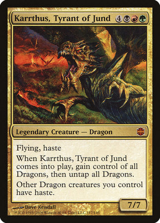 Karrthus, Tyrant of Jund [Alara Reborn] | Exor Games Truro