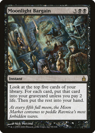 Moonlight Bargain [Ravnica: City of Guilds] | Exor Games Truro