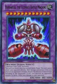 Barbaroid, the Ultimate Battle Machine [YG08-EN001] Ultra Rare | Exor Games Truro