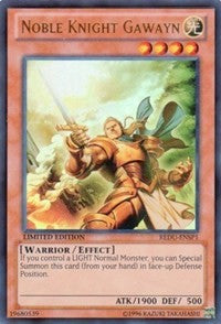 Noble Knight Gawayn [REDU-ENSP1] Ultra Rare | Exor Games Truro