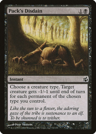 Pack's Disdain [Morningtide] | Exor Games Truro