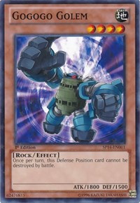 Gogogo Golem [SP14-EN001] Starfoil Rare | Exor Games Truro