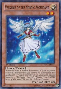 Valkyrie of the Nordic Ascendant [SP14-EN047] Starfoil Rare | Exor Games Truro