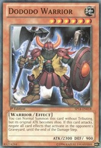 Dododo Warrior [SP14-EN018] Common | Exor Games Truro