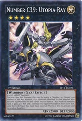 Number C39: Utopia Ray [SP14-EN022] Starfoil Rare | Exor Games Truro