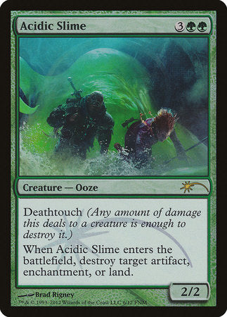 Acidic Slime [Friday Night Magic 2012] | Exor Games Truro