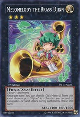 Melomelody the Brass Djinn [SP14-EN030] Starfoil Rare | Exor Games Truro