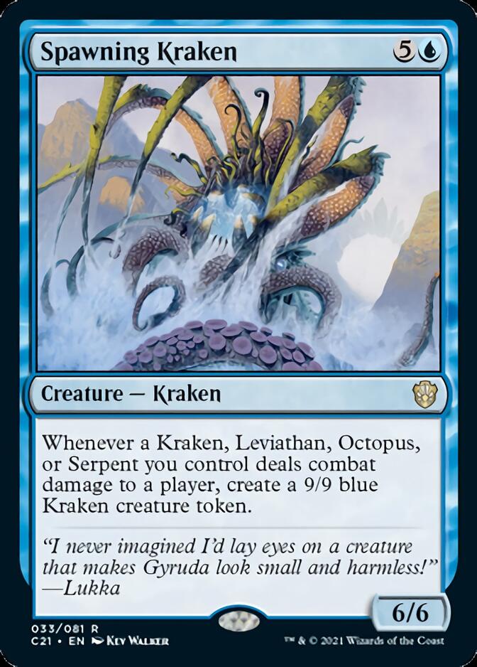 Spawning Kraken [Commander 2021] | Exor Games Truro