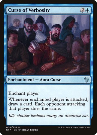 Curse of Verbosity [Commander 2017] | Exor Games Truro