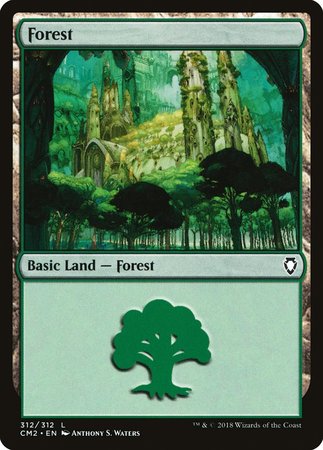 Forest (312) [Commander Anthology Volume II] | Exor Games Truro