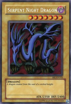 Serpent Night Dragon [SRL-103] Secret Rare | Exor Games Truro