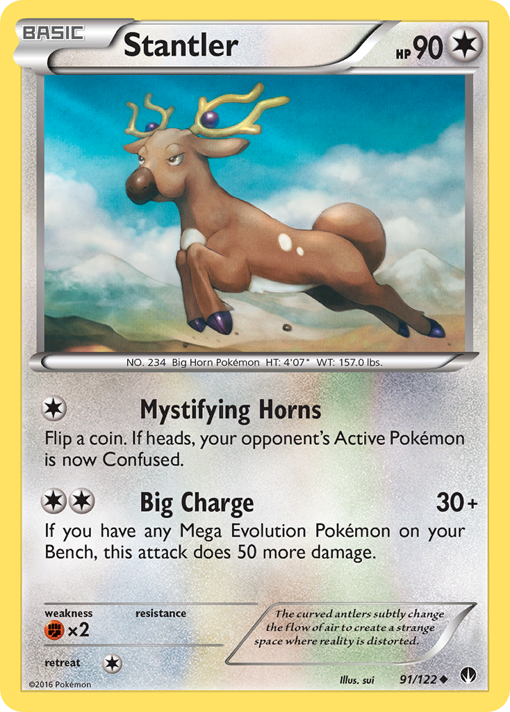 Stantler (91/122) [XY: BREAKpoint] | Exor Games Truro