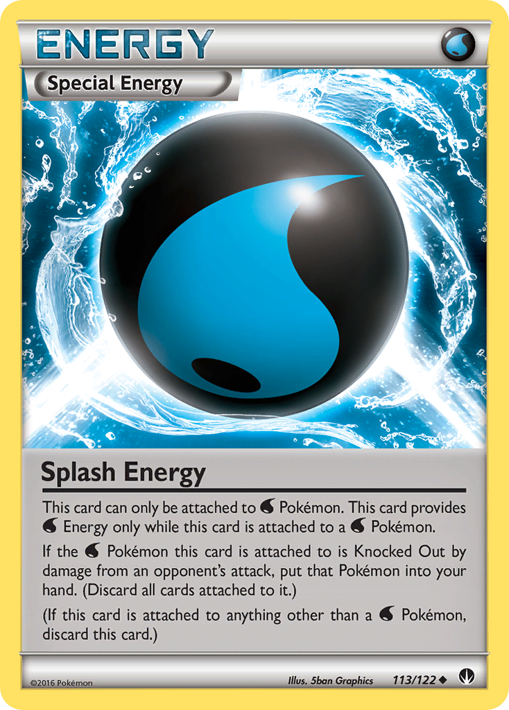 Splash Energy (113/122) [XY: BREAKpoint] | Exor Games Truro