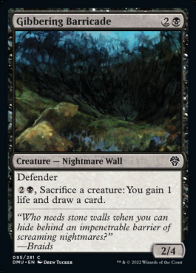 Gibbering Barricade [Dominaria United] | Exor Games Truro