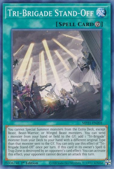 Tri-Brigade Stand-Off [MP21-EN201] Common | Exor Games Truro