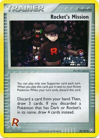 Rocket's Mission (88/109) (Stamped) [EX: Team Rocket Returns] | Exor Games Truro