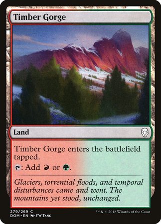 Timber Gorge [Dominaria] | Exor Games Truro