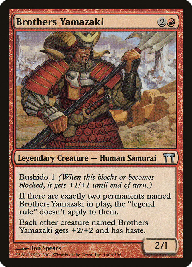 Brothers Yamazaki (160b/306) [Champions of Kamigawa] | Exor Games Truro