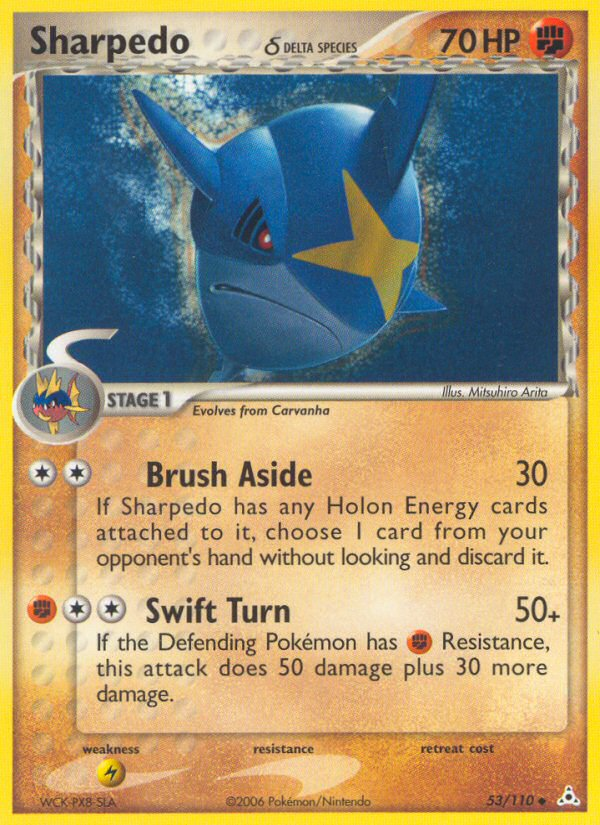 Sharpedo (53/110) (Delta Species) [EX: Holon Phantoms] | Exor Games Truro