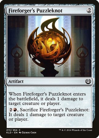 Fireforger's Puzzleknot [Kaladesh] | Exor Games Truro