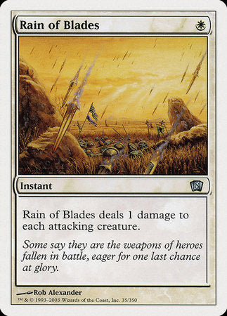 Rain of Blades [Eighth Edition] | Exor Games Truro