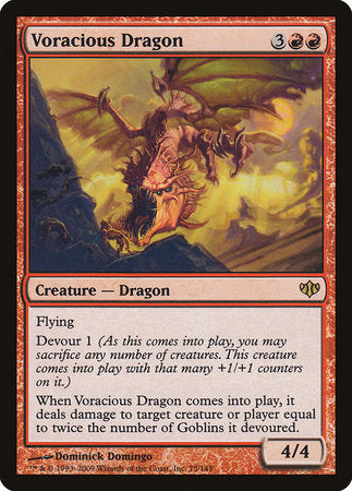 Voracious Dragon [Conflux] | Exor Games Truro