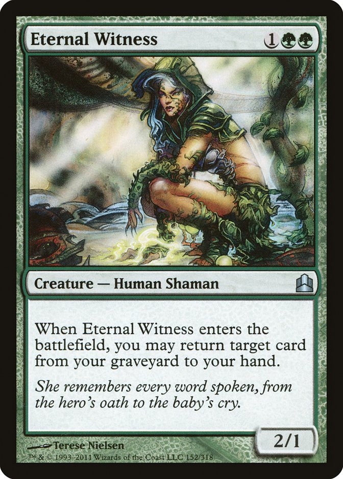 Eternal Witness [Commander 2011] | Exor Games Truro