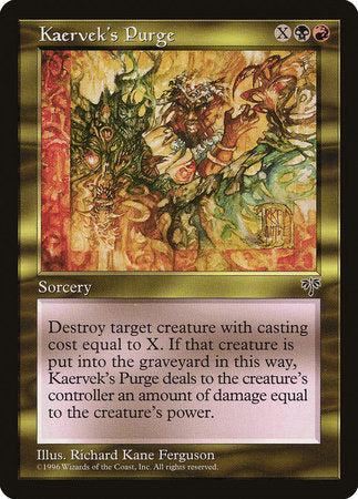 Kaervek's Purge [Mirage] | Exor Games Truro