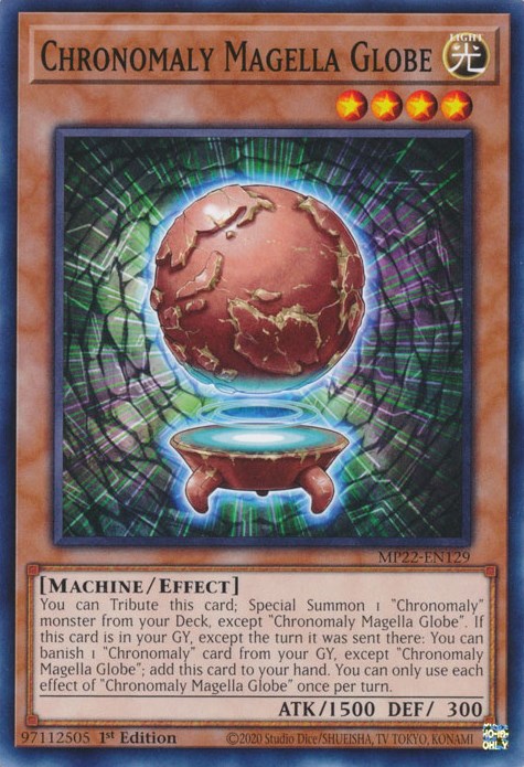 Chronomaly Magella Globe [MP22-EN129] Common | Exor Games Truro