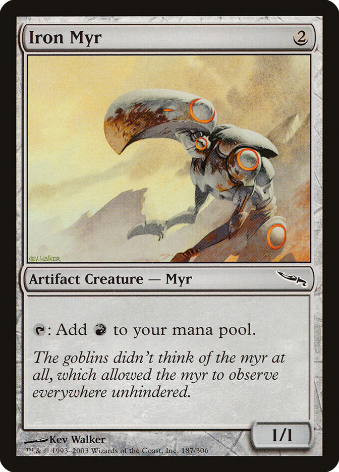 Iron Myr [Mirrodin] | Exor Games Truro