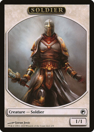 Soldier Token [Scars of Mirrodin Tokens] | Exor Games Truro