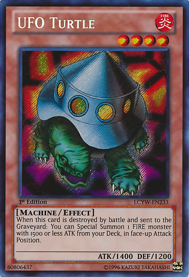 UFO Turtle [LCYW-EN233] Secret Rare | Exor Games Truro