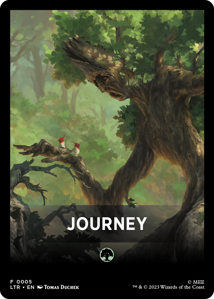 Journey Theme Card [The Lord of the Rings: Tales of Middle-Earth Tokens] | Exor Games Truro