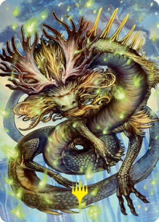 Kura, the Boundless Sky Art Card (Gold-Stamped Signature) [Kamigawa: Neon Dynasty Art Series] | Exor Games Truro