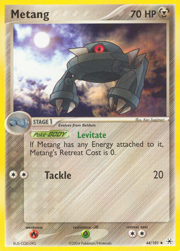 Metang (44/101) [EX: Hidden Legends] | Exor Games Truro