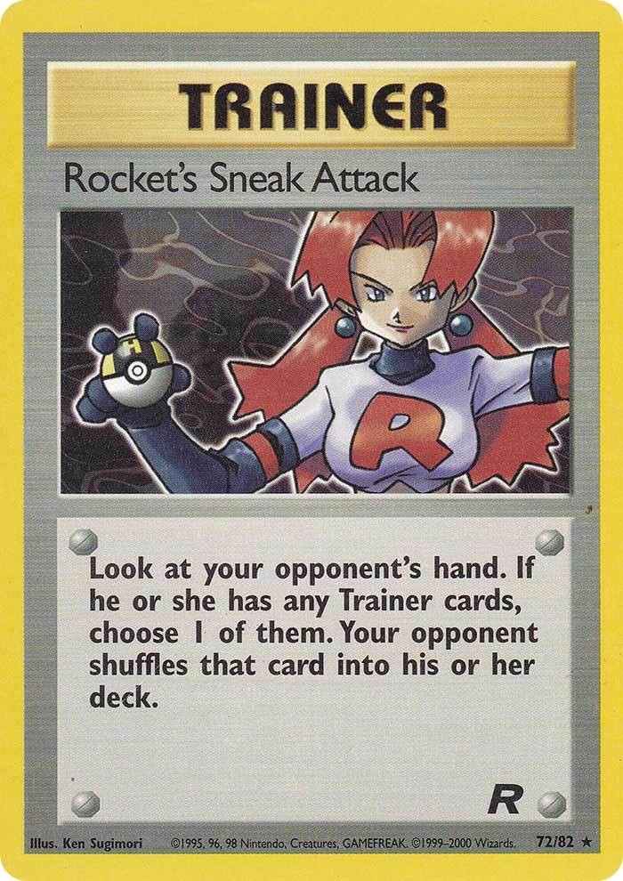 Rocket's Sneak Attack (72/82) [Team Rocket Unlimited] | Exor Games Truro