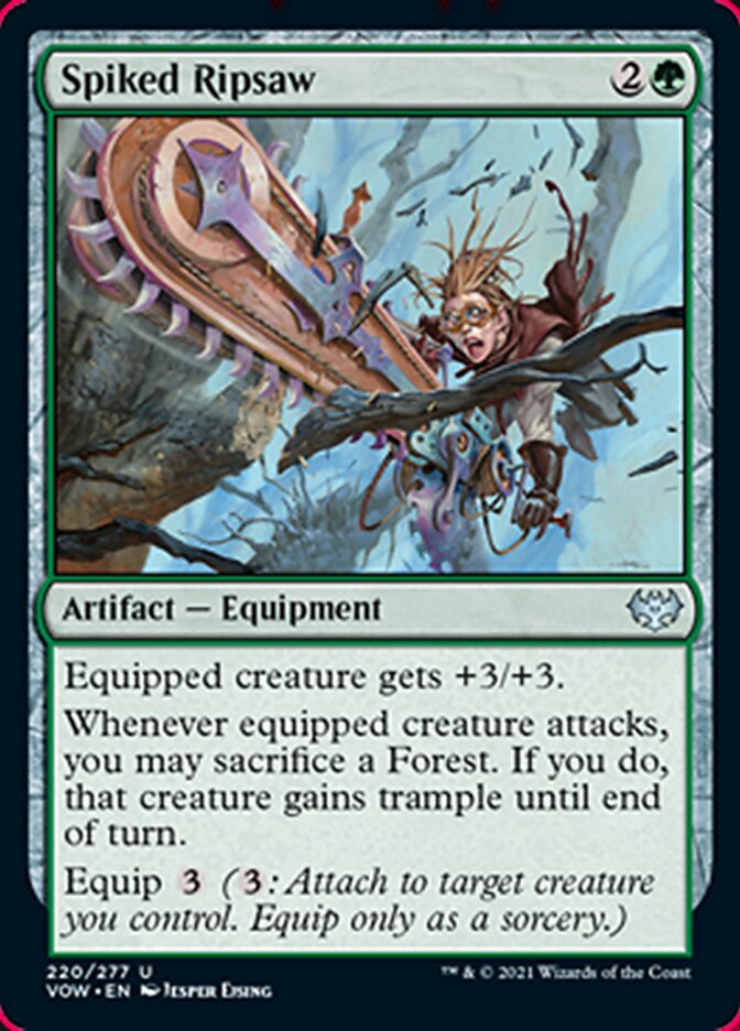 Spiked Ripsaw [Innistrad: Crimson Vow] | Exor Games Truro