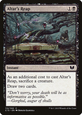 Altar's Reap [Commander 2015] | Exor Games Truro