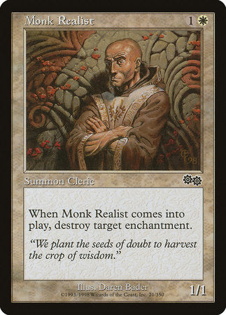 Monk Realist [Urza's Saga] | Exor Games Truro