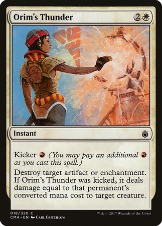 Orim's Thunder [Commander Anthology] | Exor Games Truro